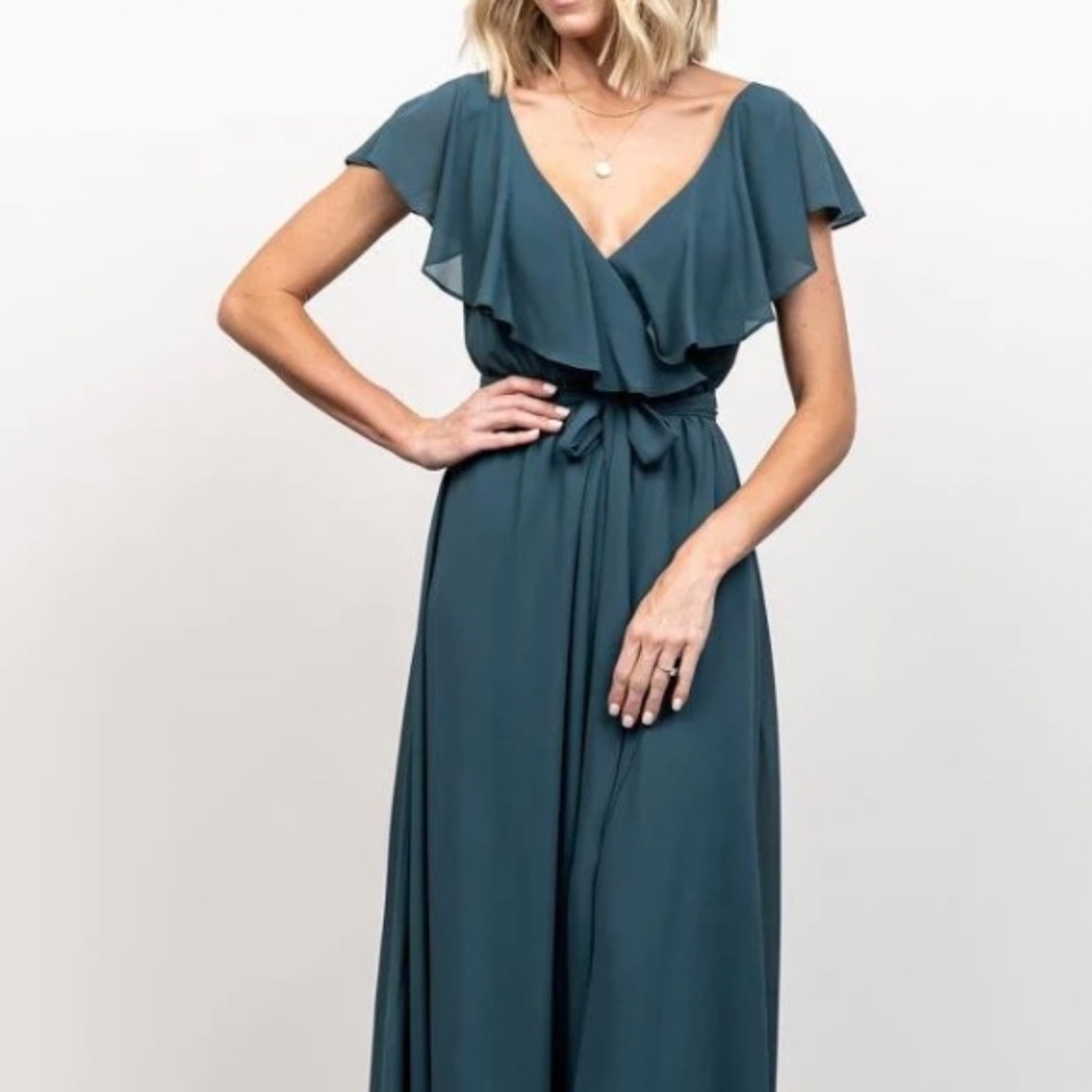 Baltic Born Katya Ruffle Maxi Dress